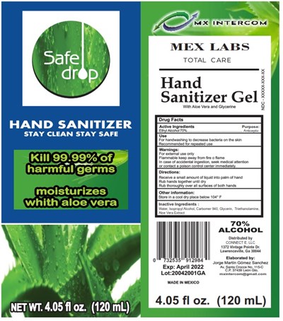 Hand Sanitizer 120 mL (Safe Drop 120 mL)
